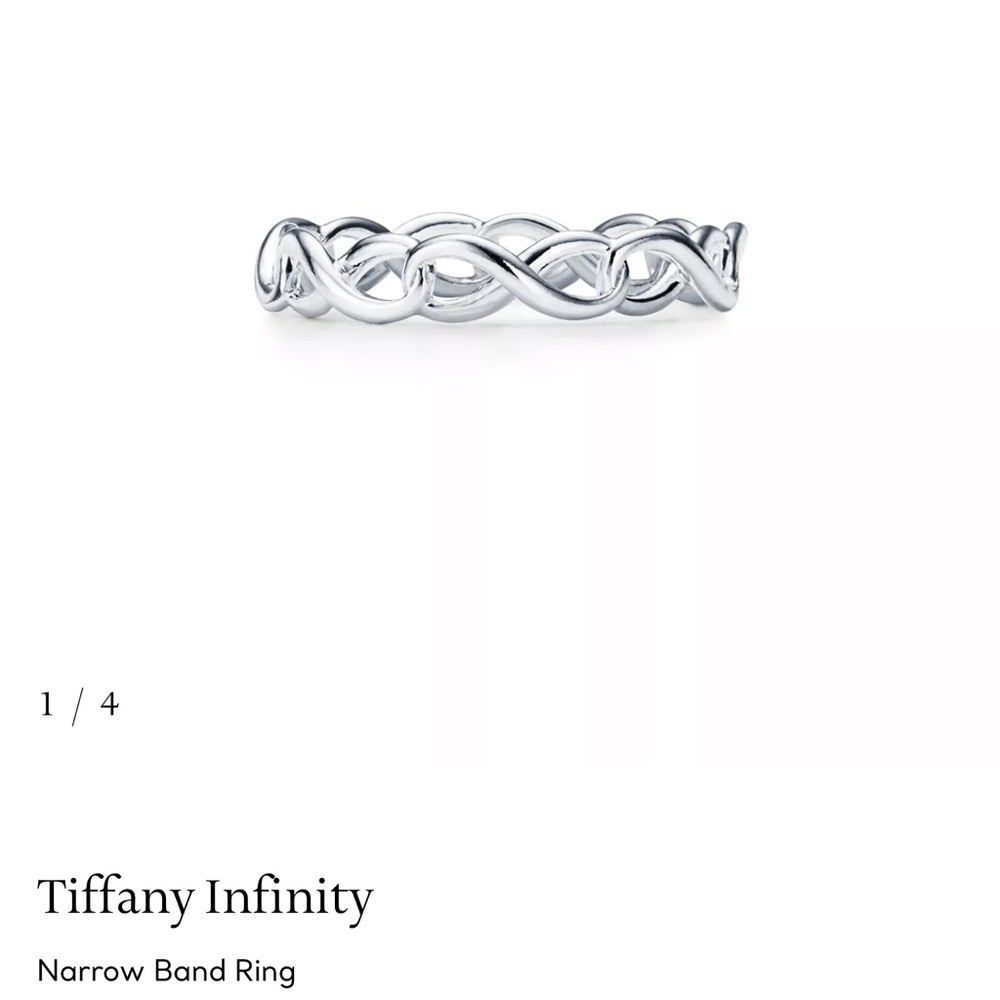 Tiffany & Co. Infinity Ring in Silver